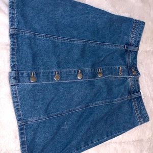 Denim Skirt